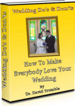 Dos and Don'ts for wedding vows, Sample wedding vows, free wedding vow including Children Sample Wedding Vows Including Children